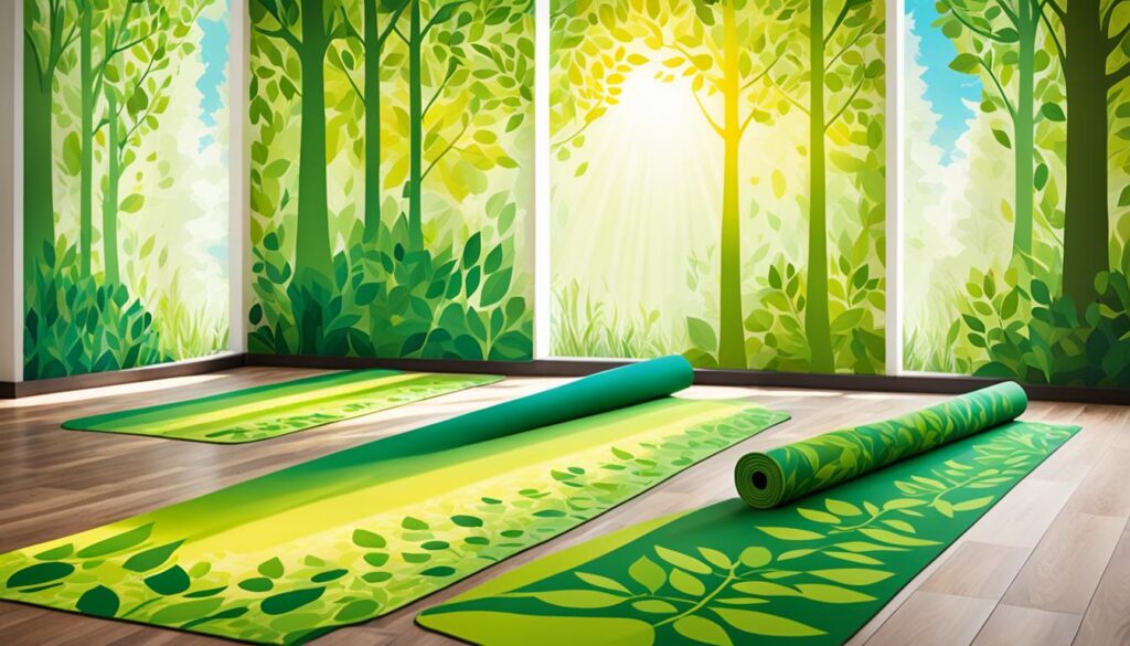 Eco-friendly yoga mats