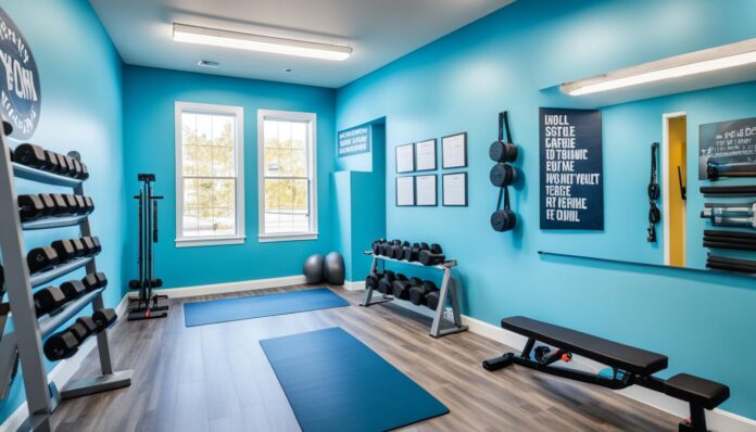 How to design a home workout space on a budget?