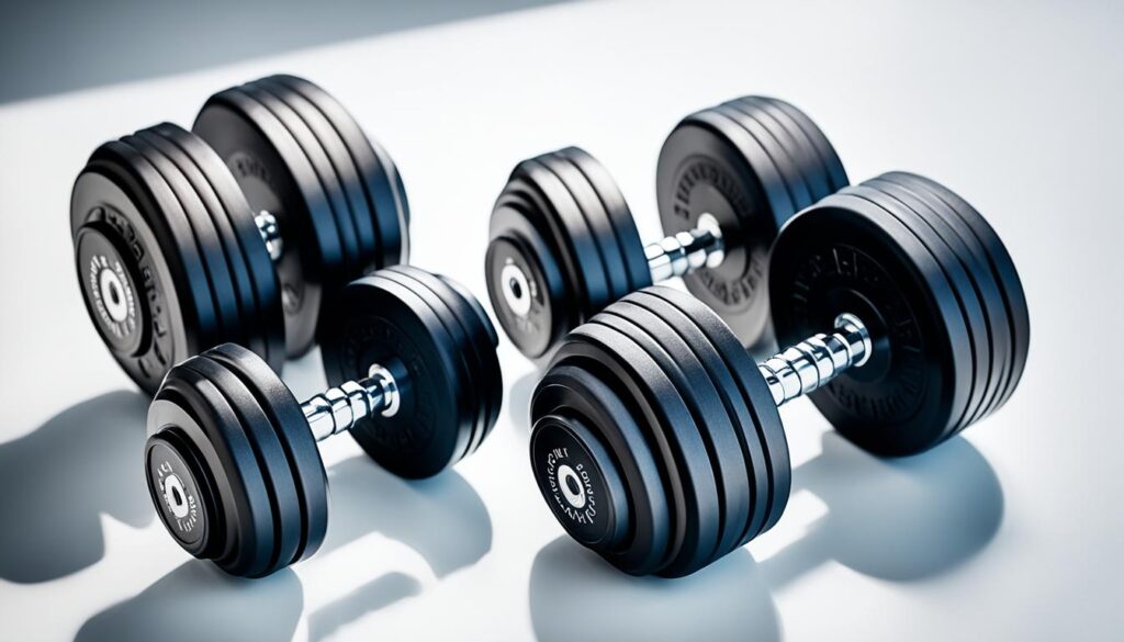 adjustable dumbbells