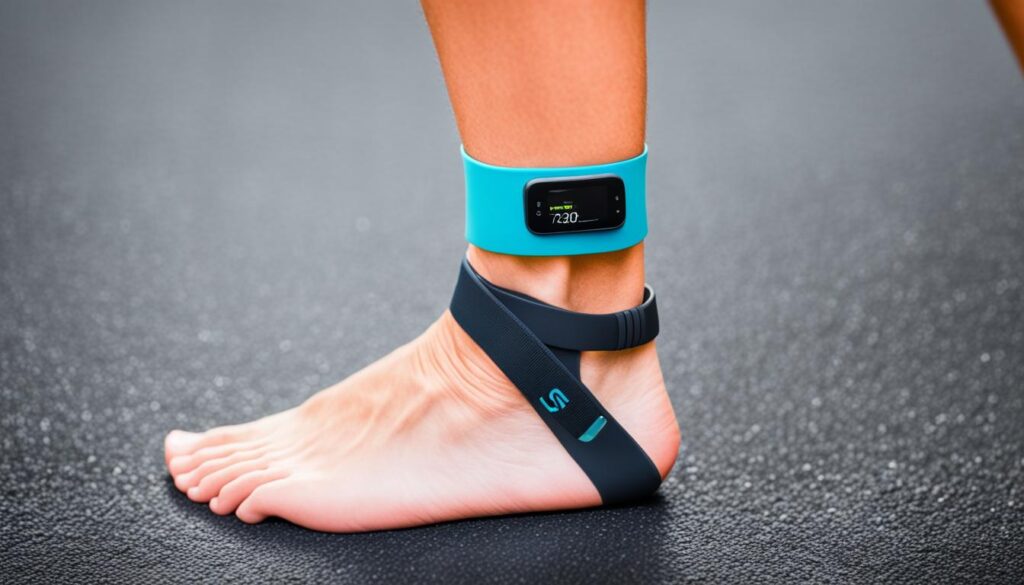 ankle fitness tracker