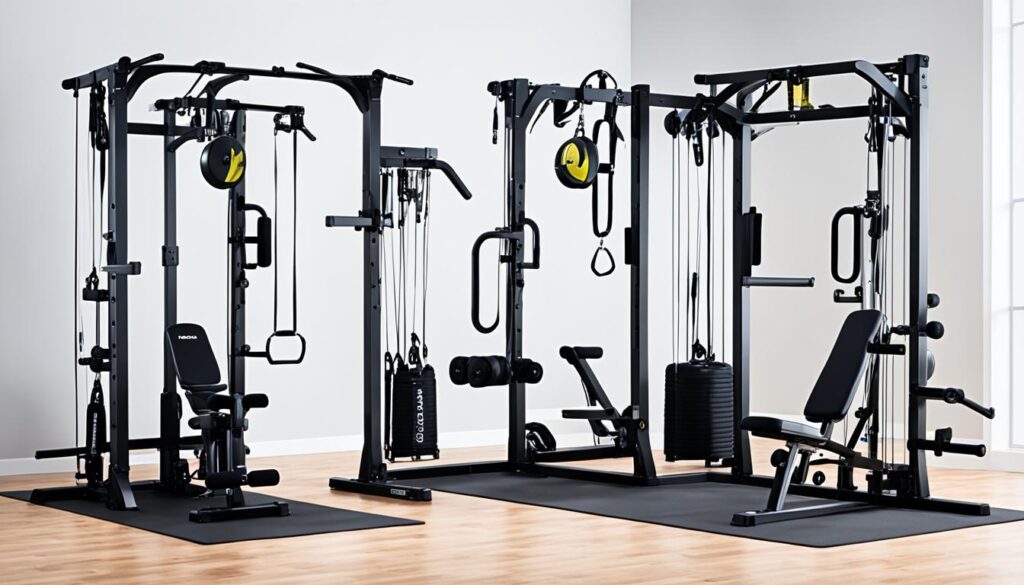 compact home gym equipment