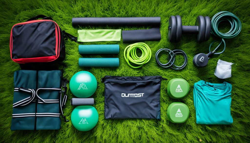 portable outdoor workout equipment