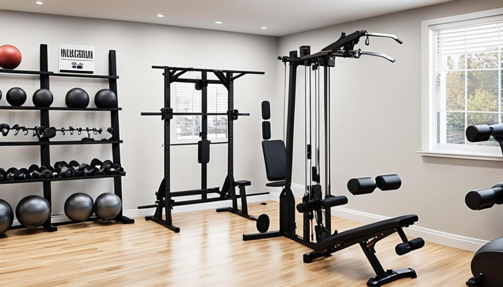 space-efficient home gym