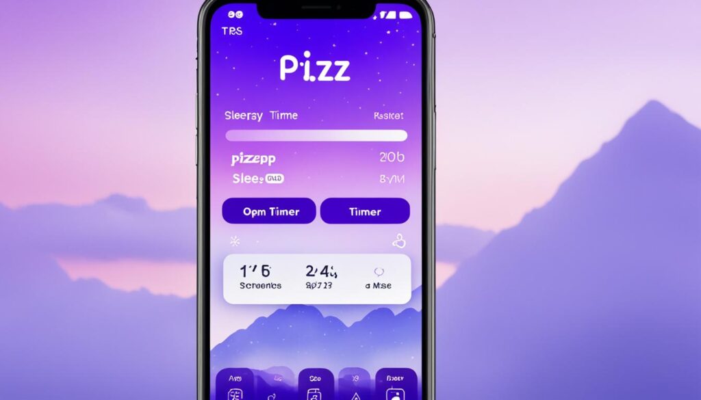 Pzizz app screenshot
