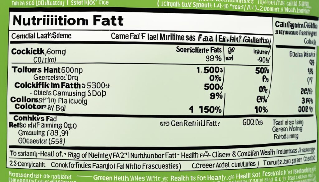 Nutrition Label