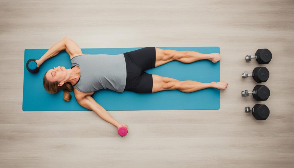 Plank Shoulder Raises